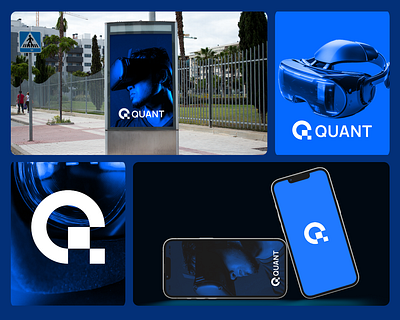 Quant Visual Identity brand identity brand presentation branding lettermark logo design logodesigner logomark visual design visual identity
