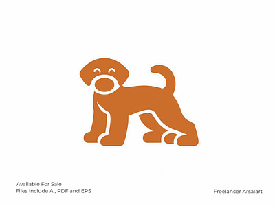 Simple Dog logo - For Sell dog logo logo for sell minimal dog new dog logo pet dog logo pet logo simple dog logo