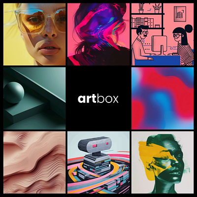 artbox.today artificial intelligence graphic design illustration motion graphics video