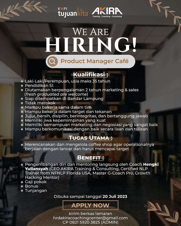 we-are-hiring-cafe-manager-by-azriel-bintang-on-dribbble