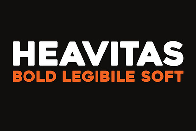 Heavitas font all caps bold branding capitals contemporary display font geometric geometric sans headline heavitas font heavy magazine modern packaging poster rounded sans sans serif soft