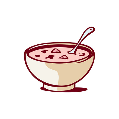Soup Illustration animation aromatic bowl comforting creamy delicious drawing fragnant fragrant garnish homemade illustration nourishing satisfying spicy steaming tasty vector vegetables wholesome