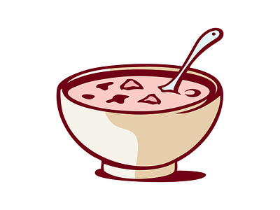 Soup Illustration animation aromatic bowl comforting creamy delicious drawing fragnant fragrant garnish homemade illustration nourishing satisfying spicy steaming tasty vector vegetables wholesome