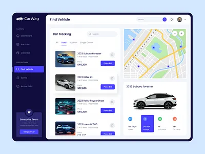 Car Dealership Dashboard car car dealer car dealership car selling car selling website dashboard saas saas platform ui ui design uiux web web application web design website design