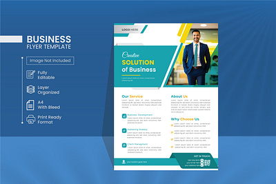Business Flyer Design branding busienss corporate creative design flyer flyer design flyers grow modern print template