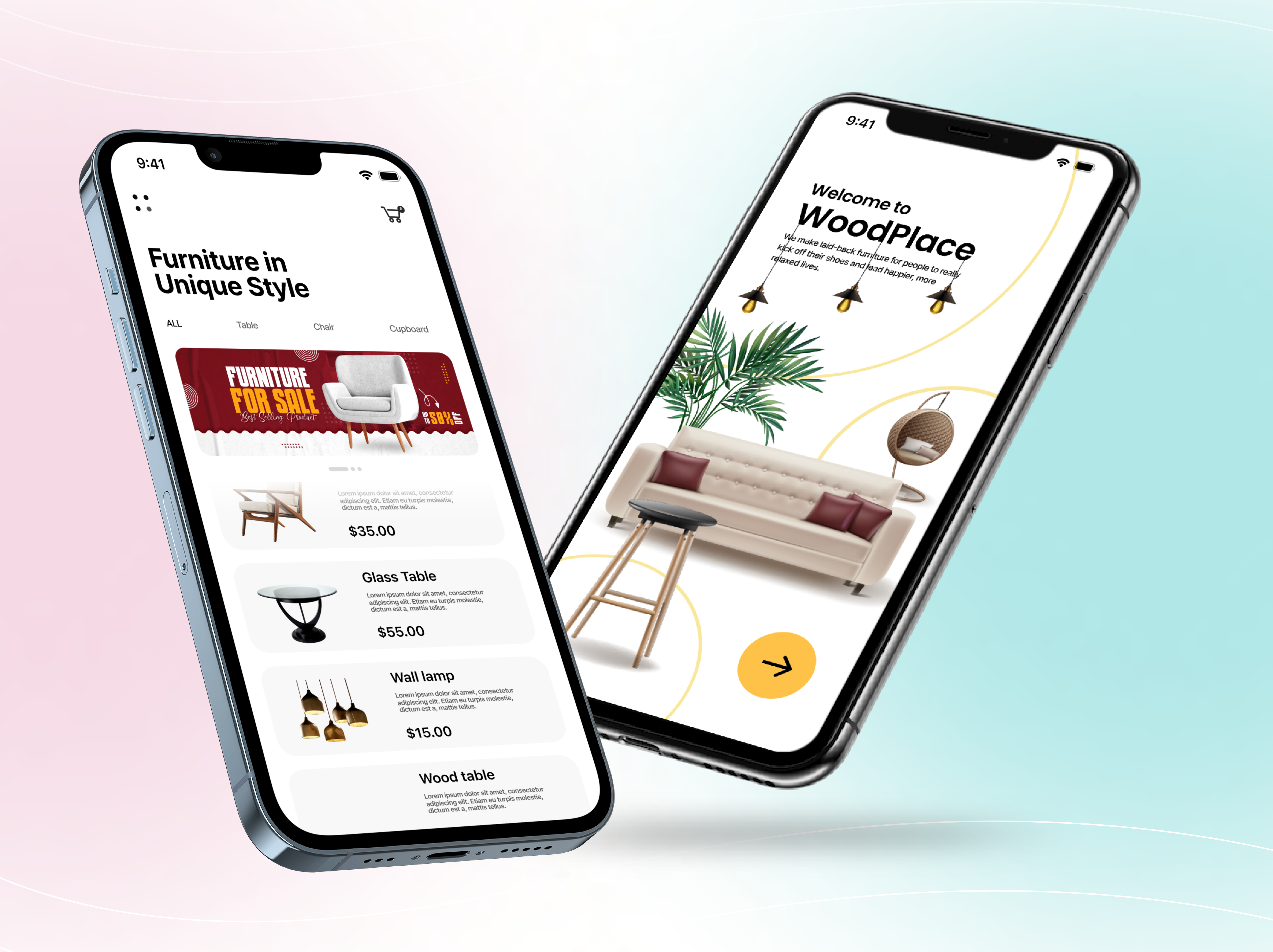 Example of Mobile App Design In Figma