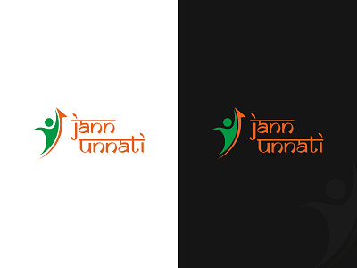 Logo- Jann Unnati brand guidelines brand identity branding concept creative graphic graphic design logo logo design people