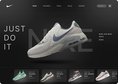 Empower Your Journey with Nike design figma footwear design nike nike lifestyle ui