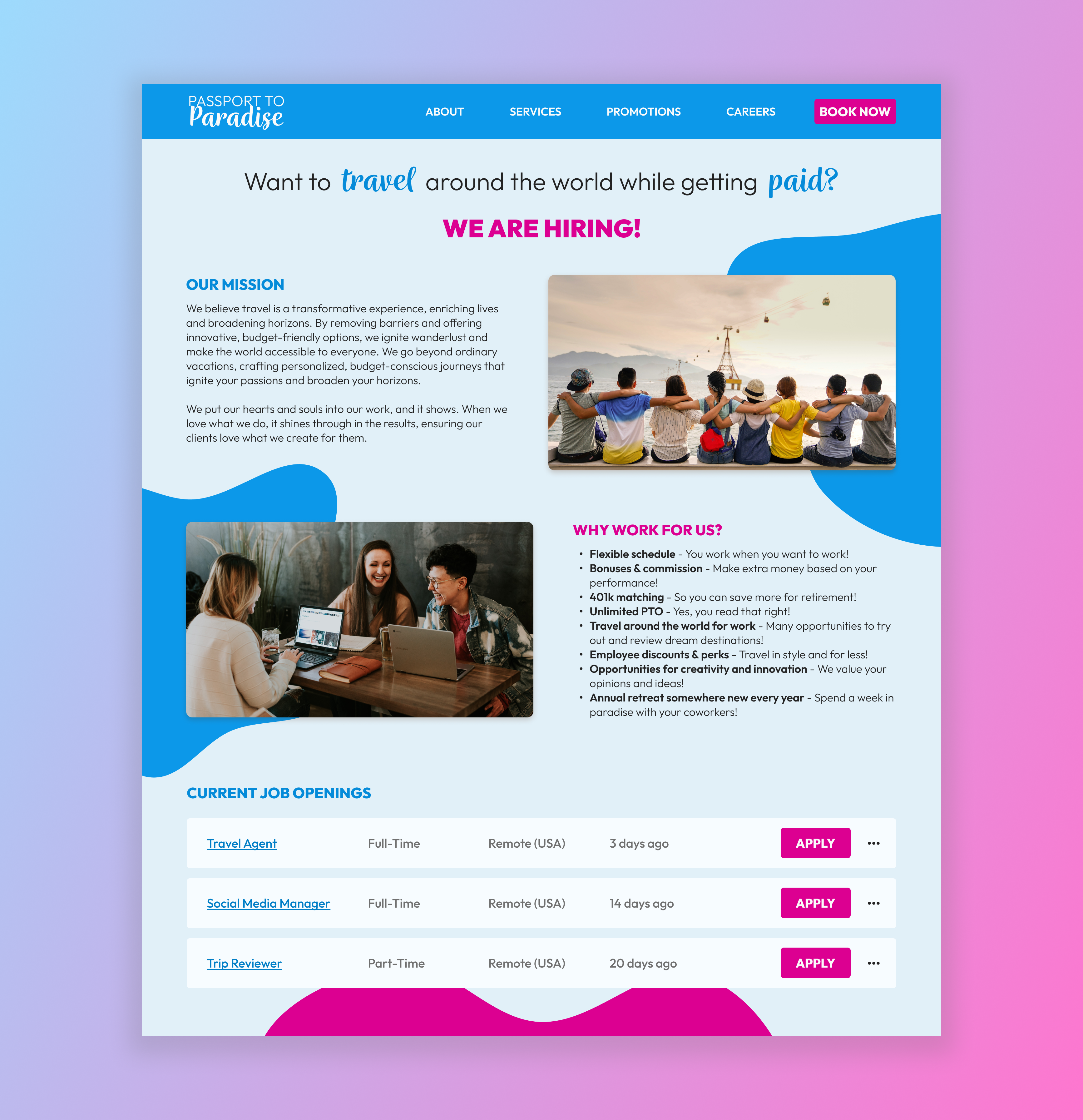 Daily UI - 050 Hiring Page daily ui design hiring ui ui design ux ux design web design website