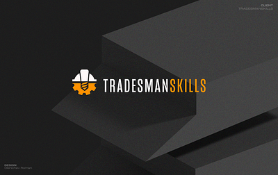 Logo TradesmanSkills branding construction graphic design logo logo design