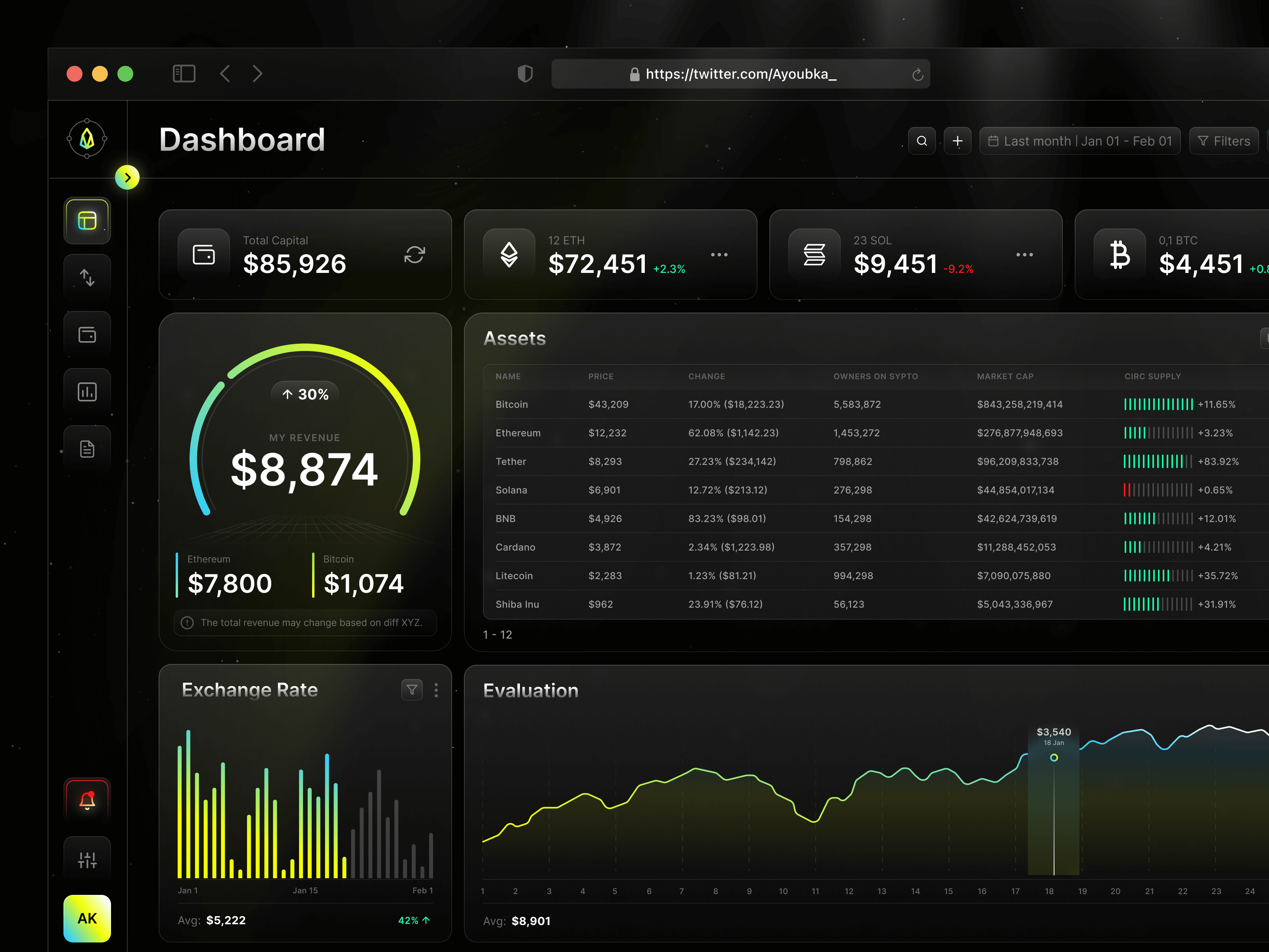 Example of Interaction & Motion Design