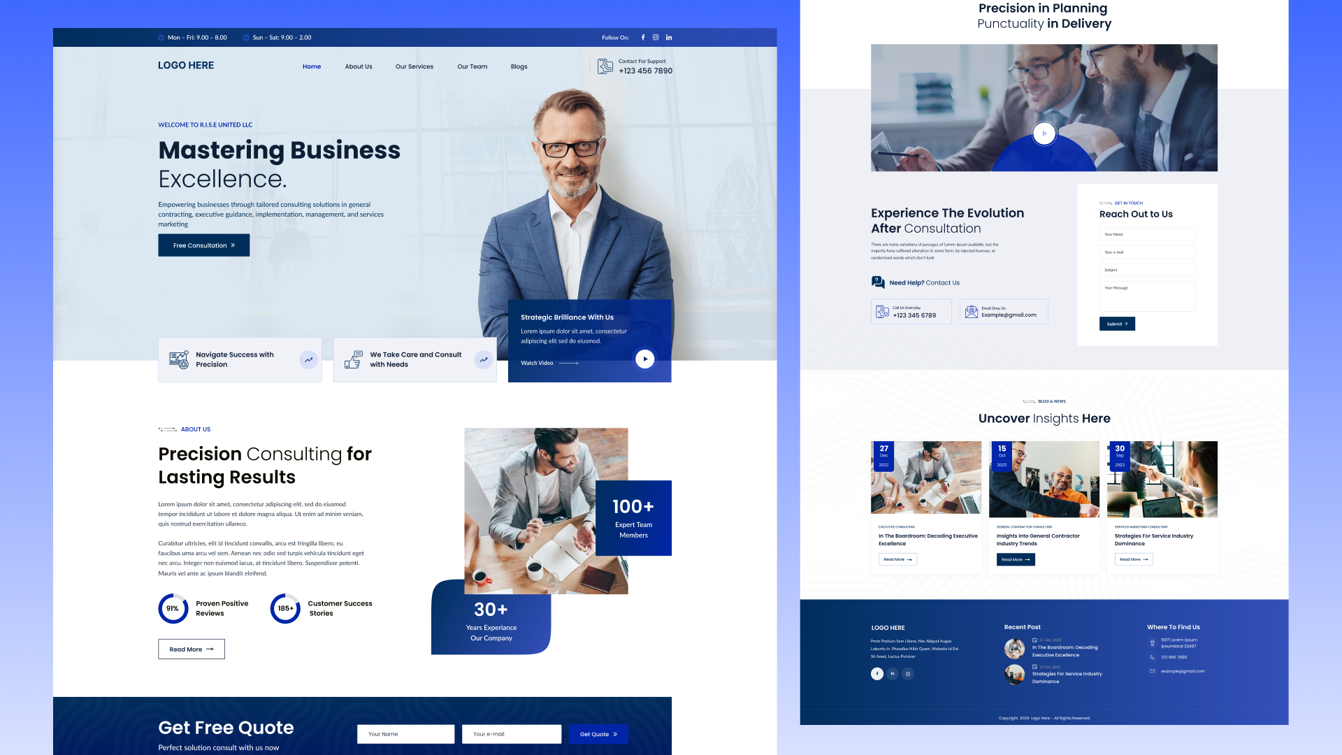 Business Consulting Webdesign buisness buisness website consulting consulting company consulting website dailyui design figma ui uidesign ux