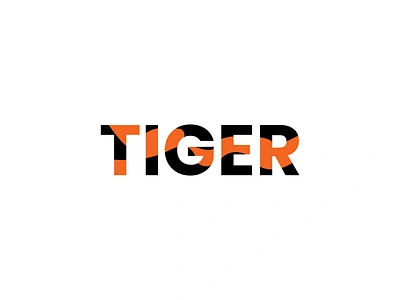 "TIGER" Typography design bold logo brand identity design branding branding service creative logo designer futuristic logo graphic designer illustrator logo design minimal logo minimallest modern logo modern logo design monogram pictoriaal mark saas tiger logo tiger typography typography design visual identity