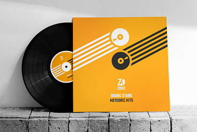Zenit Records Branding Project branding design graphic design key visuals logo music