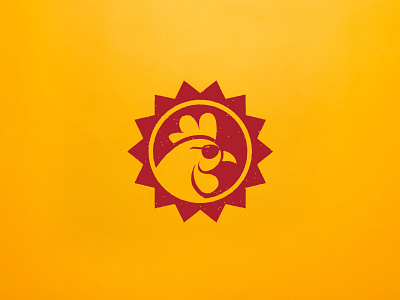 Summer of Chicken branding chicken icon illustration logo rooster summer summer of chicken sun sunglasses