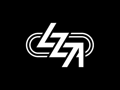 Lane Zero Athletics Club | Monogram bradford bradforddesign branding lanezeroathletics laz logo monogram run running sports sportslogo track tracklogo type