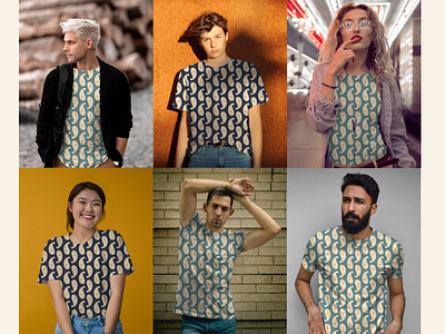 Paisley mockups apparel blue branding graphic design indian kuiri paisley pattern textile tshirt yellow