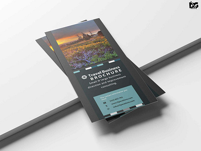 Transport Tri-Fold Brochure Template design graphic design graphic folk graphicfolks