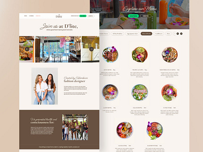 Restaurant web page abou us figma menu restaurant restaurant menu restaurant web page ui web page