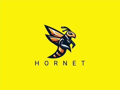 Hornet Logo aggressive angry hornet animal big hornet big hornet logo dangerous fighting graphic design hornet attack hornet esports hornet logo illustration sting stinger strong top hornet top logo warrior wasp yellow bee