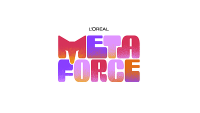 L'Óreal Metaforce Design Concept #2 brand design branding design graphic design illustration logo logo design shader brush