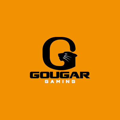 Gougar Gaming animal character cougar design esports graphic design illustration letter letter g logo logotype mascot puma vector