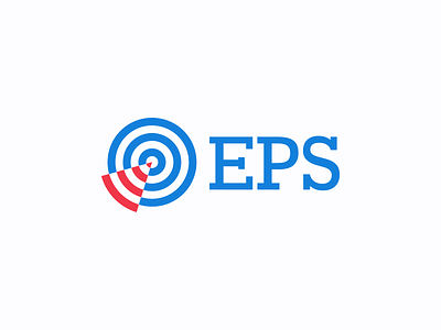 EPS Concept logo blue branding clean design electricity logo graphic design logo logo design logo designer logos power logo red serbia simple type typography vector