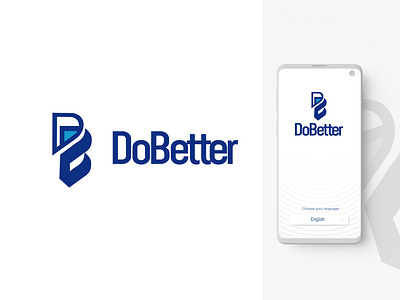 DoBetter Logo app branding design graphic design illustration logo typography