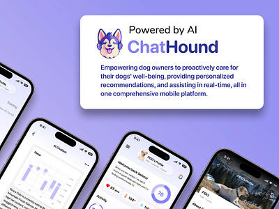 AI Innovation: ChatHound's Hackathon in Smart Pet Care ai aidesign aiinnovation designthinking digitalhealthcare hackathon petcaretech smartpetsolutions teaminnovation techforgood usercentricdesign