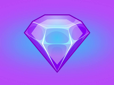 Diamond - Animated sticker 2d after effects animation crystal diamond emoji gem gemstone illustration json lottie motion graphics sticker tgs