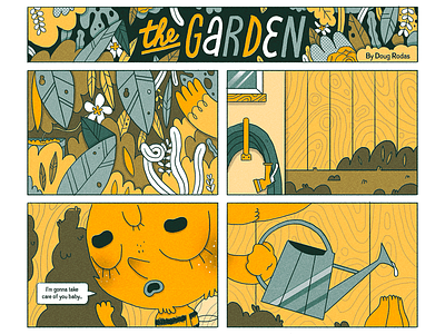 The Garden | Part 01 artwork bee bees character character design comic design graphic novel illustration the garden
