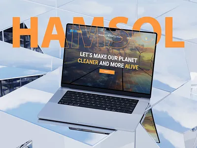 Hamsol ™ | Green Energy website | Web Design company desktop figma green energy mobile mobile web design ui ux web