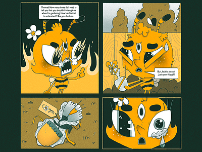 The Garden | Part 02 art artwork bee bees character character design comics design illustration the garden