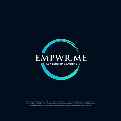 EMPWR.ME Coaching Logo branding coaching design empower graphic design illustration leadership logo