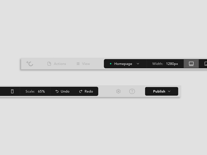 Browse thousands of Top Bar UI images for design inspiration | Dribbble