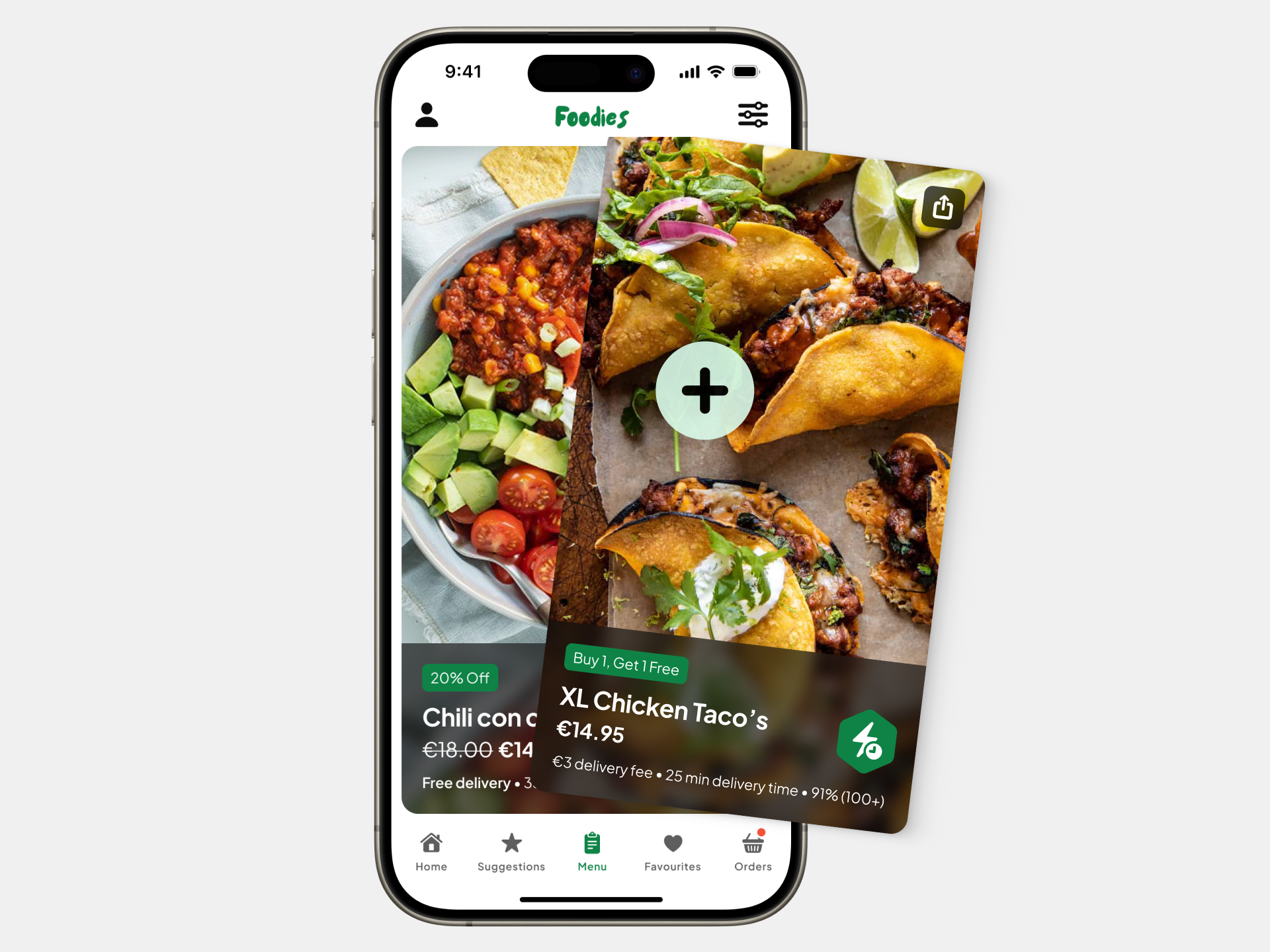 Bumble meets Uber Eats – quick product design exploration bumble concept dating app food delivery mobile app mobile design product design swiping uber eats ui ux