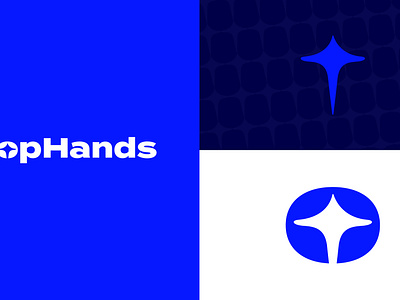 TopHands - logo design branding flat design icon logo logo design logomark minimal