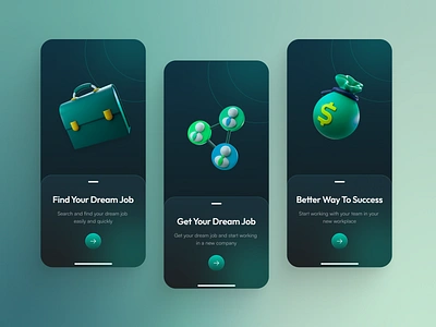 Job finder App Onboarding Screen app app design app interaction app ui design find job find work interaction job job finder app job search mobile mobile app mobile application mobile onboarding onboarding screen onboarding ui ui user experience user interface