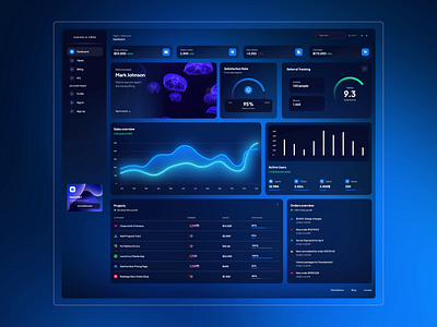 Vision UI Dashboard animation graphic design interface landing amination motion graphics ui uidashboard ux uxui webdesign