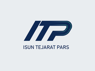 ITP Typo brand design logo monogram symbol typography ui vector