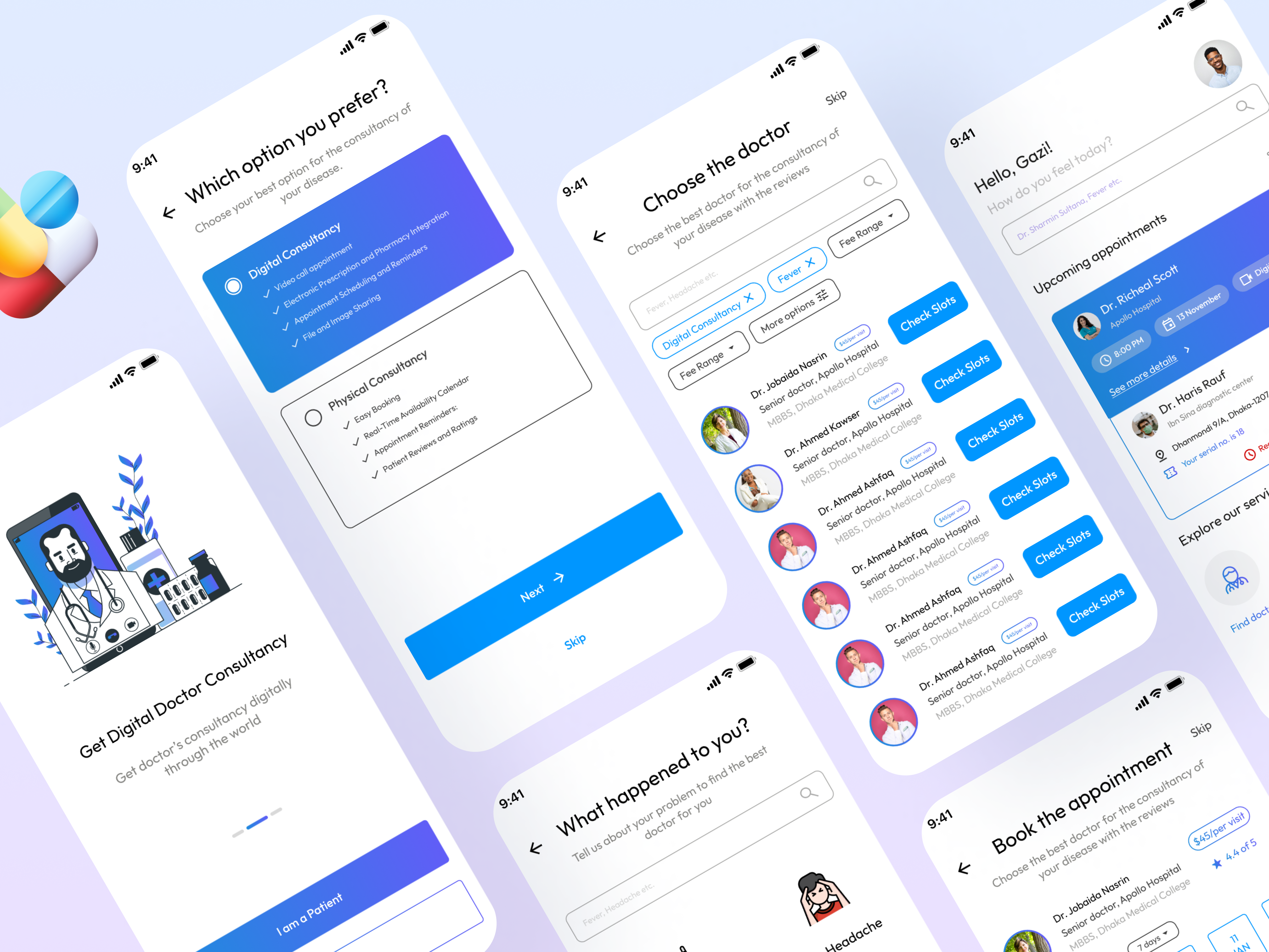 Example of Custom Mobile App UI Design In Figma