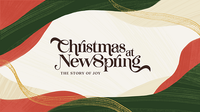 Story of Joy — Christmas At NewSpring Style Guide branding christmas cozy graphic design illustration photoshop texture winter