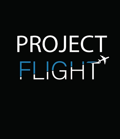 Project Flight graphic design logo