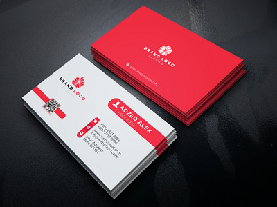 Business card design brand