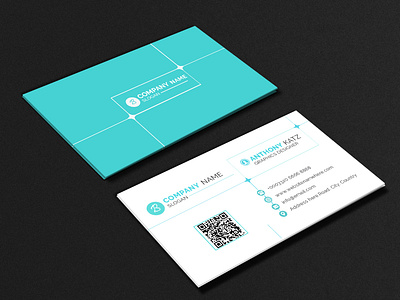 Business card design brand