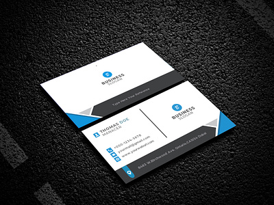 Business card design brand