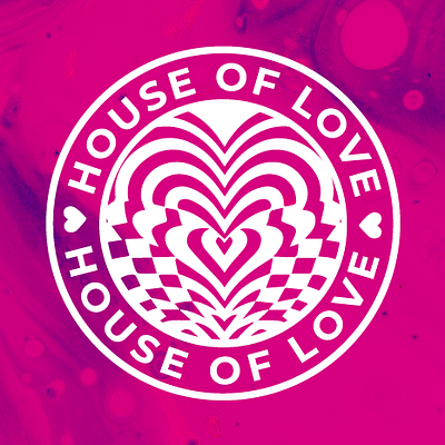 Brand Design for House of Love Collective branding design graphic design logo typography vector