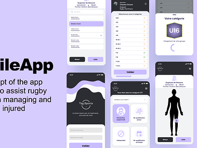 Rugby Mobile App rugby rugby dashboard rugby landingpage rugby logo rugby ui rugby ui design rugby website ui design ui ux ux design ux ui web design