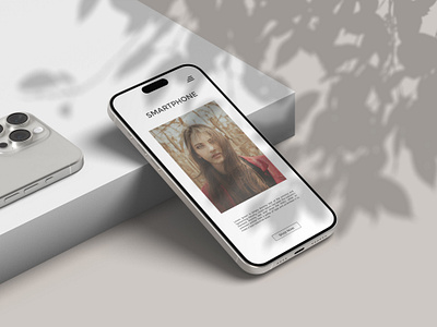 iPhone 15 Pro Max Mockup 3d app device digital display graphic design iphone mockup perspective phone psd responsive screen smartphone ui web