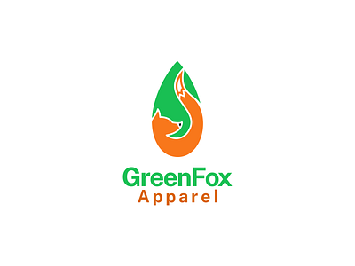 GreenFOx Apparel Logo apparel brand branding business clothing company design fox graphic design green illustration logo nature shirt tshirt vector
